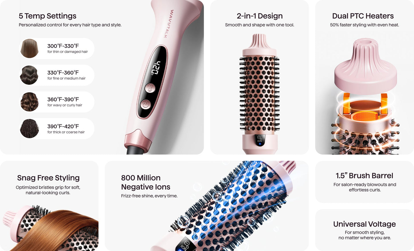 SheOn - Ionic Thermal Brush